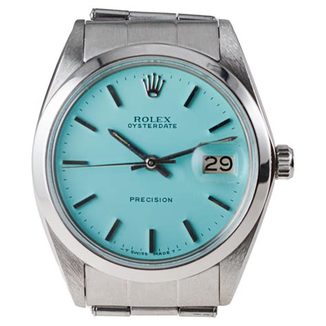 rolex date tiffany|rolex tiffany blue day date.